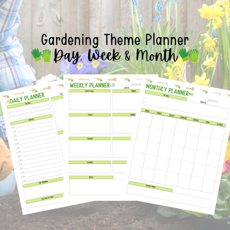 Garden Planner 20222023 Garden Planner 2022 Garden Calendar Etsy