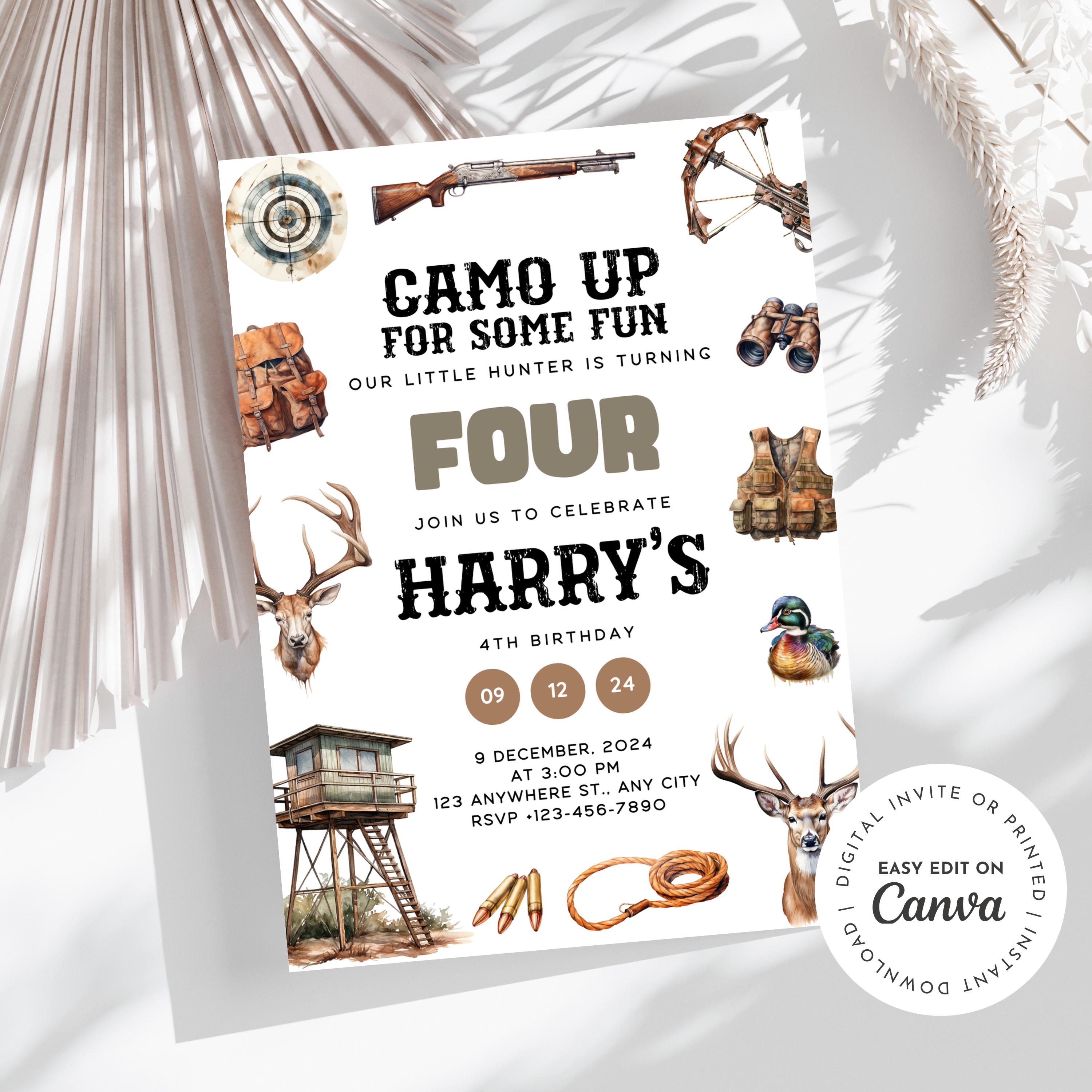 Fiesta temática de caza España