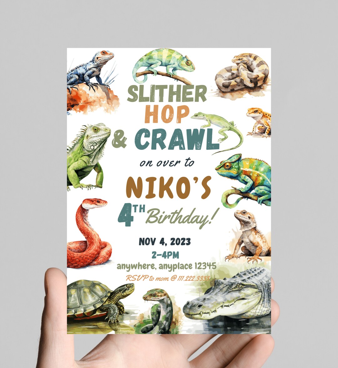 slither-hop-and-crawl-on-over-reptile-theme-birthday-party-invitation-snakes-lizards-gator-edit-to-any-age-printable-digital-etsy