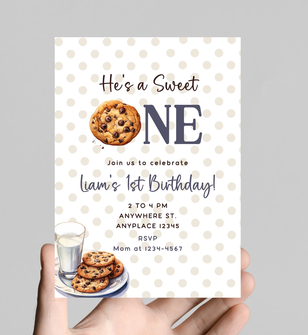 Banner Di Compleanno Tema Mostro Biscotti E Latte – Decorazioni Per 1° Anno, Striscione Con Scritta 'Buon Compleanno', Cartoncino Qualità - 3