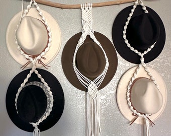 Macrame Hat Hanger
