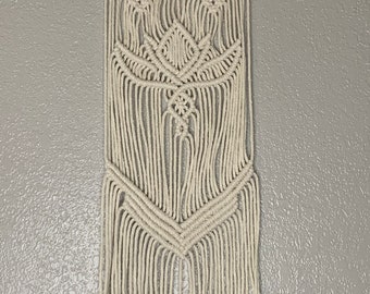 Macrame Lotus Wall Hanging