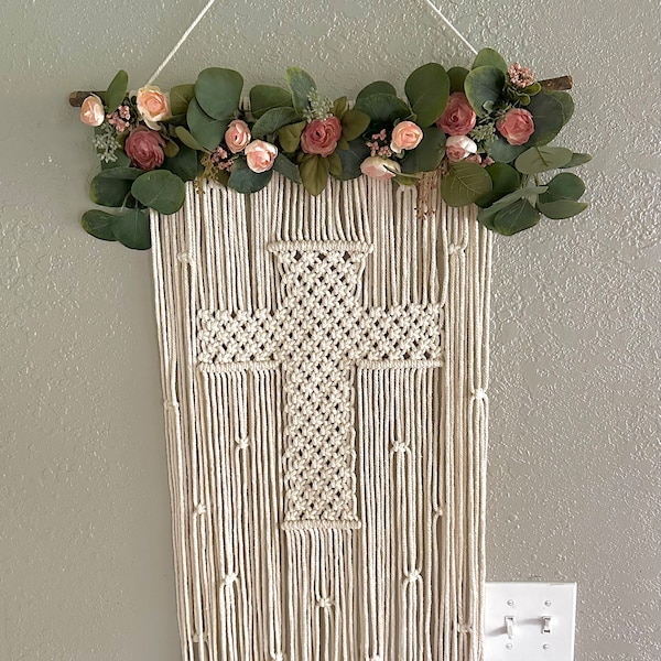 Boho Macrame Wall Hanging Etsy
