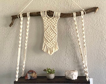 Macrame Hanging Shelf