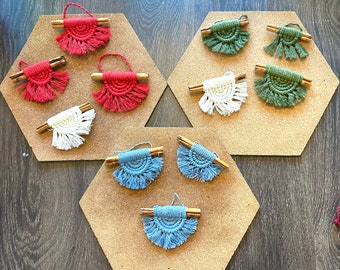 Cinnamon Half Circle Ornaments