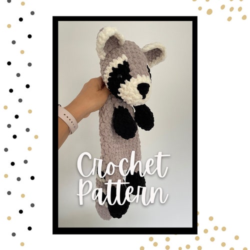 Rocky Raccoon PDF Pattern Etsy