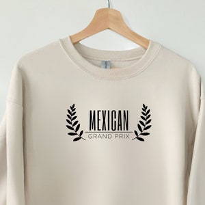 Mexican Grand Prix Formula 1 Crewneck Sweatshirt, Mexico Formula 1 Sweatshirt, F1 Racing Sweater, Formula 1 Gift, Formula One Gifts, F1 gift
