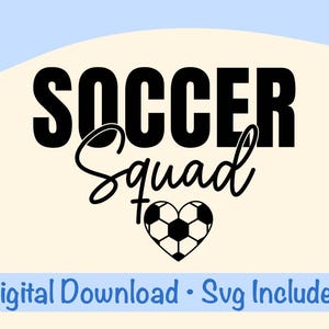 Soccer Squad Svg, Soccer season png