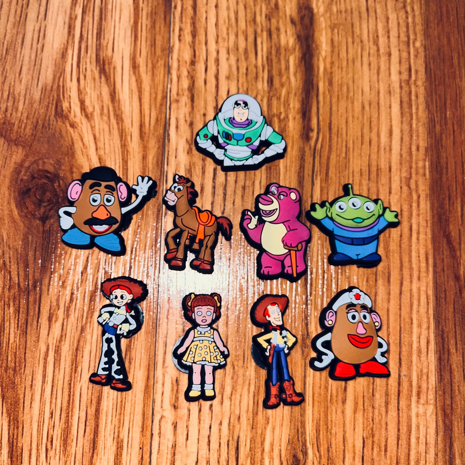 Toy Story Croc Charms Set of 8 Etsy