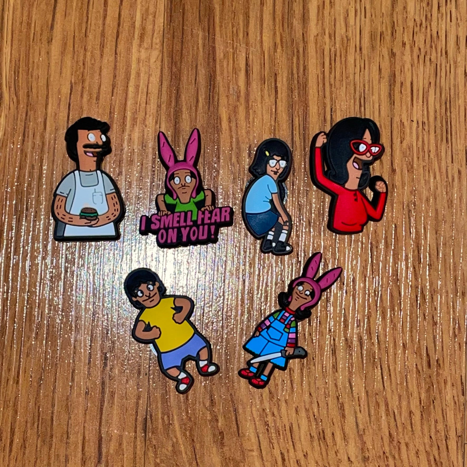 Bob's outlet burgers jibbitz