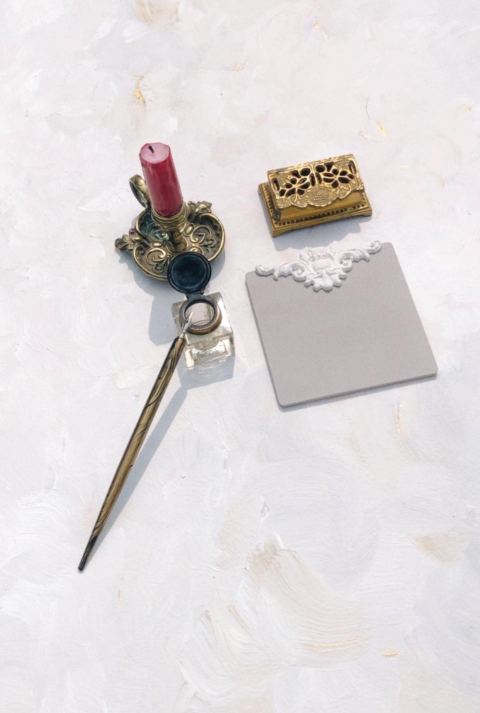 Baroque Style 3D Tile ~ Wedding Flat Lay Photography Styling Props ...