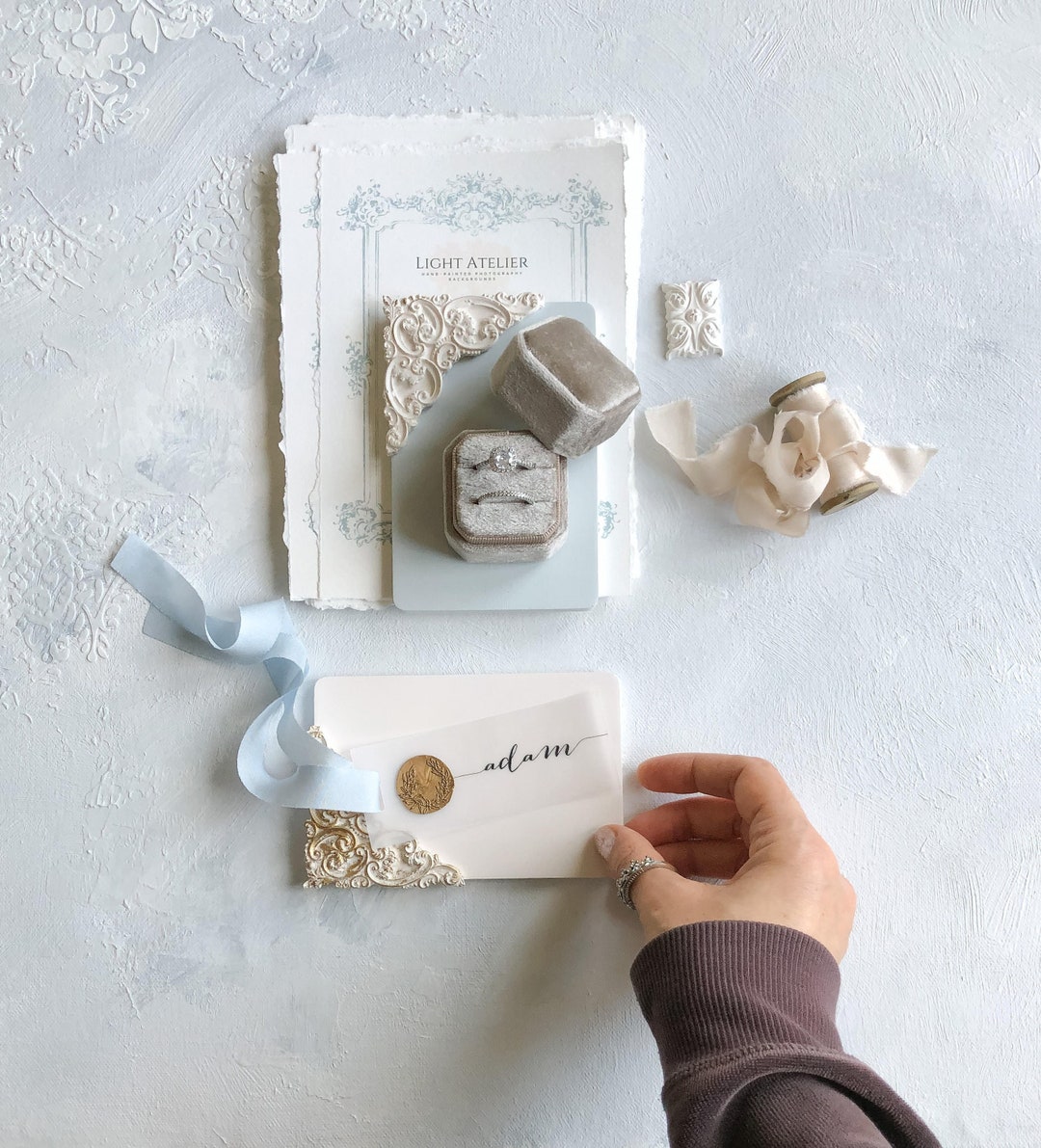 Love Decor Tile Wedding Photography Flat Lay Styling Props Product ...
