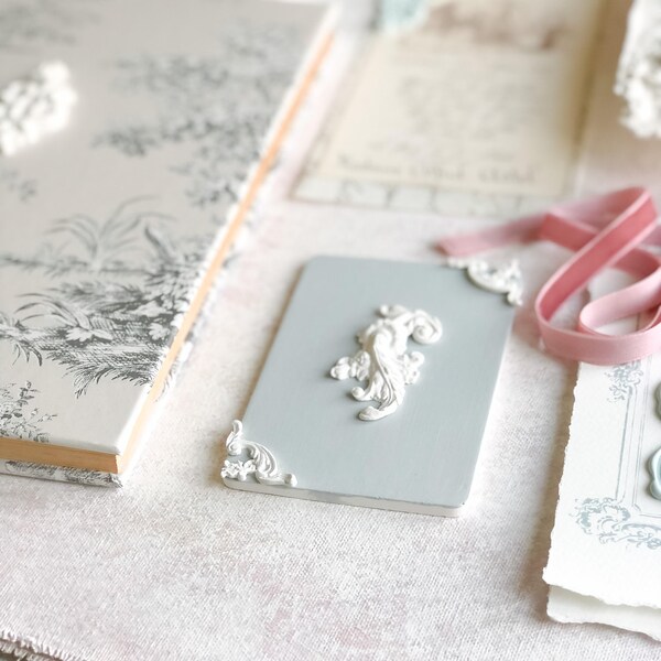 Wedgwood Style Decorative 3D Tile: Wedding Flat Lay Photography Styling Props Product display Wedding Stationery Toile de Jouy Light Atelier