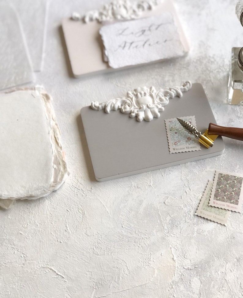 Baroque Style 3D Tile ~ Wedding Flat Lay Photography Styling Props ...