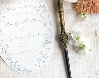 Antyczne złote pióro do kaligrafii ~ Fine Art Wedding Photography Flat Lay Styling Rekwizyty Stary zabytkowy barokowy wiktoriański długopis maczany od Light Atelier