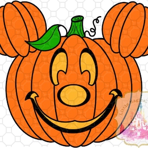 File digitale - Pumpkin Mickey png - Design della camicia WDW - sublimazione - DTF - adesivo - Halloween