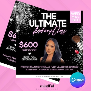 Digital Hair Flyer| Hair Flyer | Digital Download | Custom Salon Flyer | Hair Salon Marketing | DIY Hair Flyer|Digital Marketing| Hair Salon
