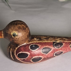 Venice Italy Duck Figurine Carved Stone Duck made in Venice ltaly.