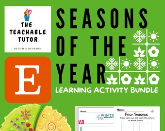Seasons of the Year: Printable Learning Set