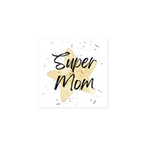 Etiqueta super da mamã de <br> Entrega Rápida? mãe adesivo | Etiqueta do dia das mães | Presente para mamãe | Aniversário da mãe |