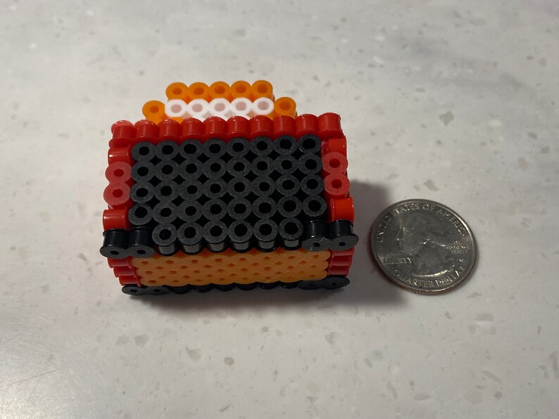 Perler Bead Toaster With Removable Bread Pieces Etsy