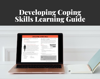 Kids Coping Strategies CBT Worksheet for Parents | Mental Health Digital Downloads | Guide for Counselors, Therapists and Parent Coaches