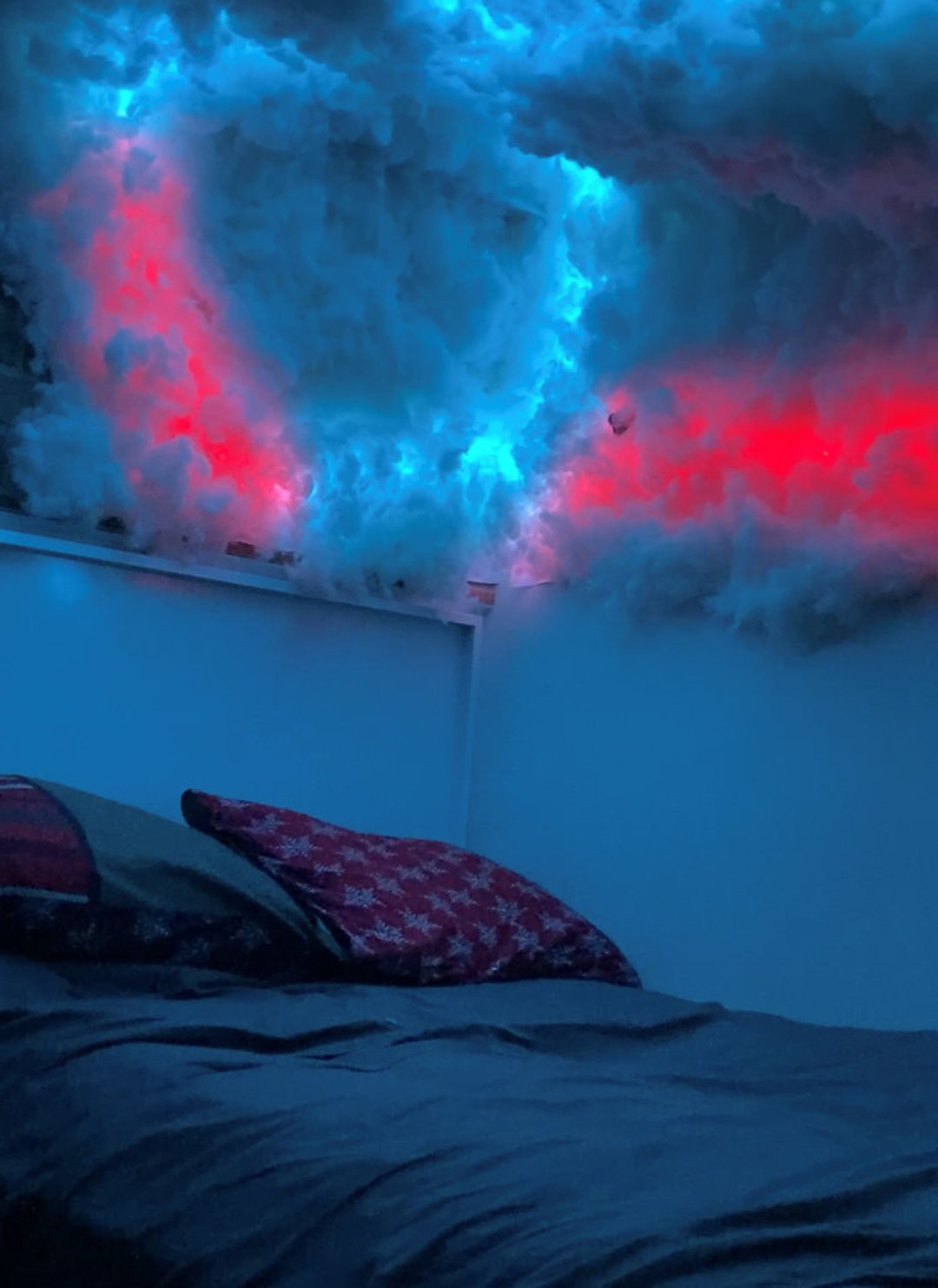 Cloud Ceiling Lighting DIY Kit Etsy