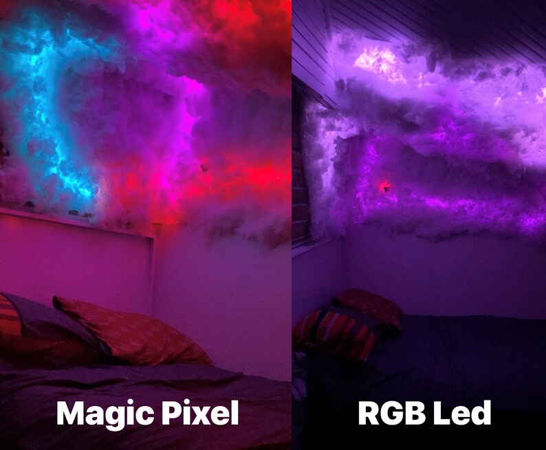 Cloud Ceiling Lighting DIY Kit Etsy