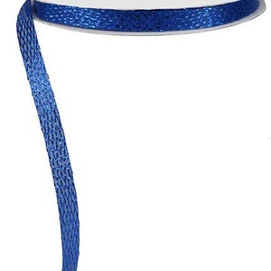 Royal Blue Corsage Ribbon - 0.5 x 30 yards Spruce up wedding bouquets, wreaths and garlands RS403959