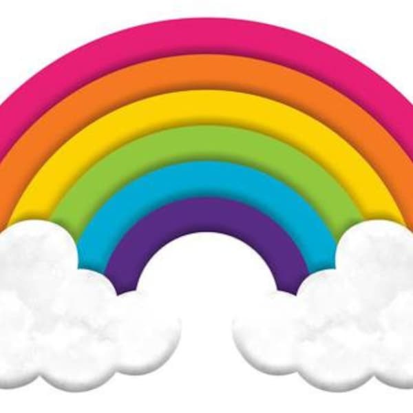 Rainbow Centerpiece Etsy