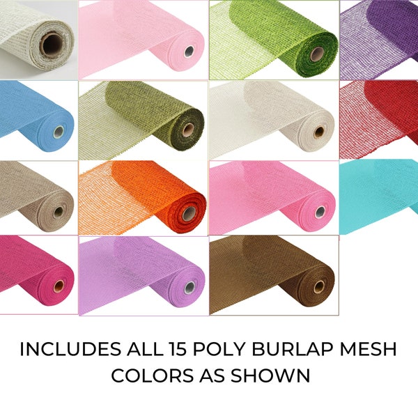 Poly Burlap Mesh - Etsy