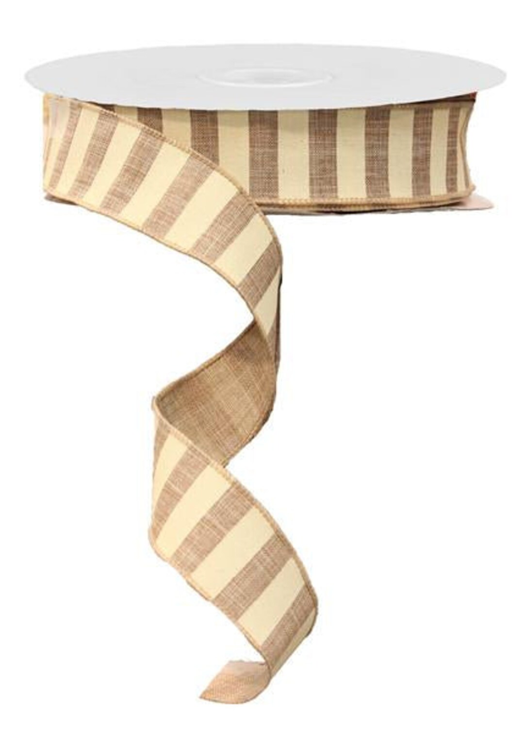 ワンピース octette CUTOUT RIBBON OPS (BEIGE) Neutral Ribbon, Stripe Wired Ribbon, Beige and Ivory Ribbon
