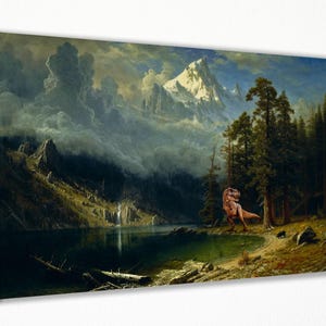 Fantasy Landscape Wall Mural Canvas Print – Nature Wall Art