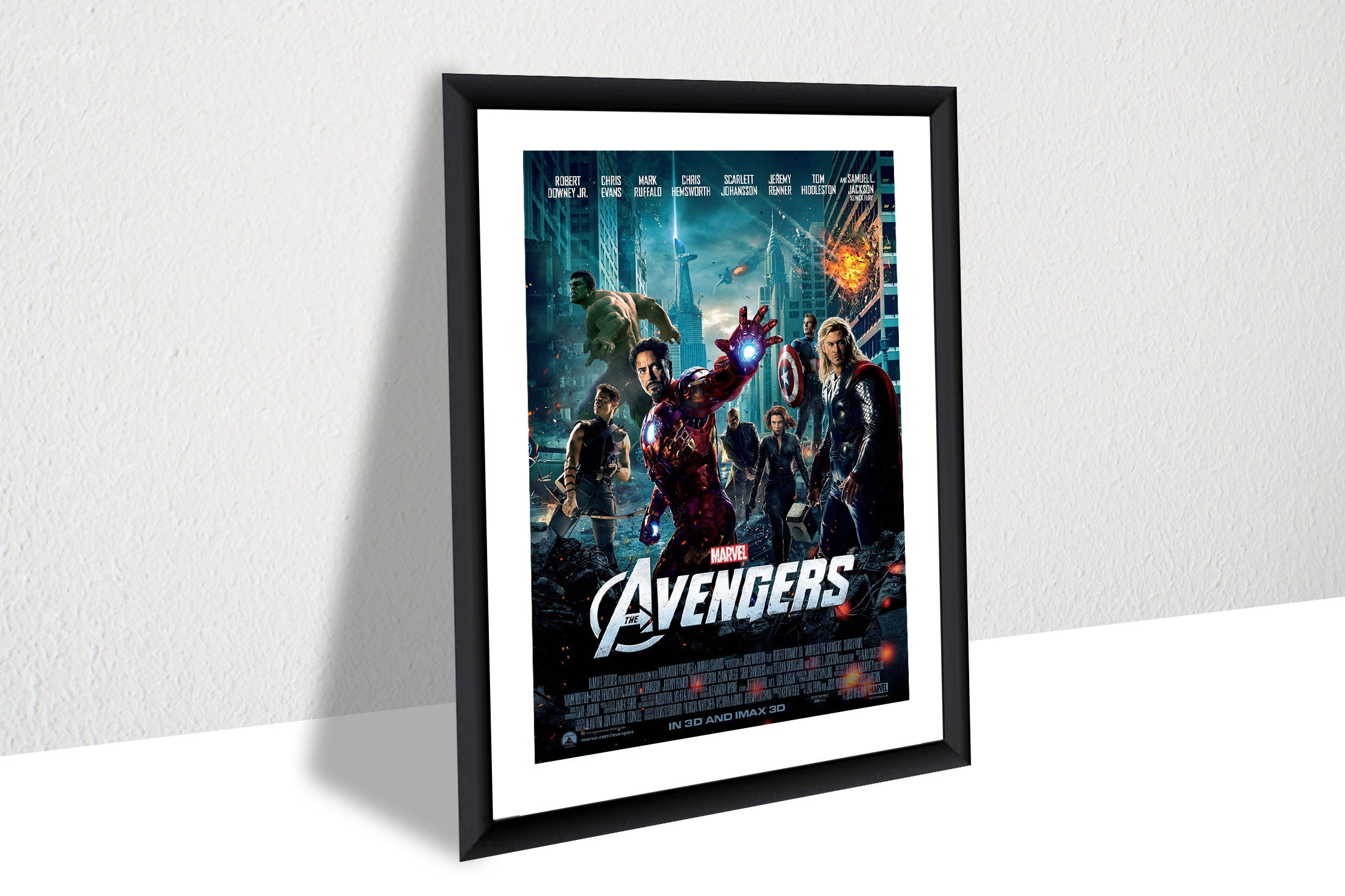 Marvel Avengers: Endgame Movie Poster, Framed, MCU, 11x17