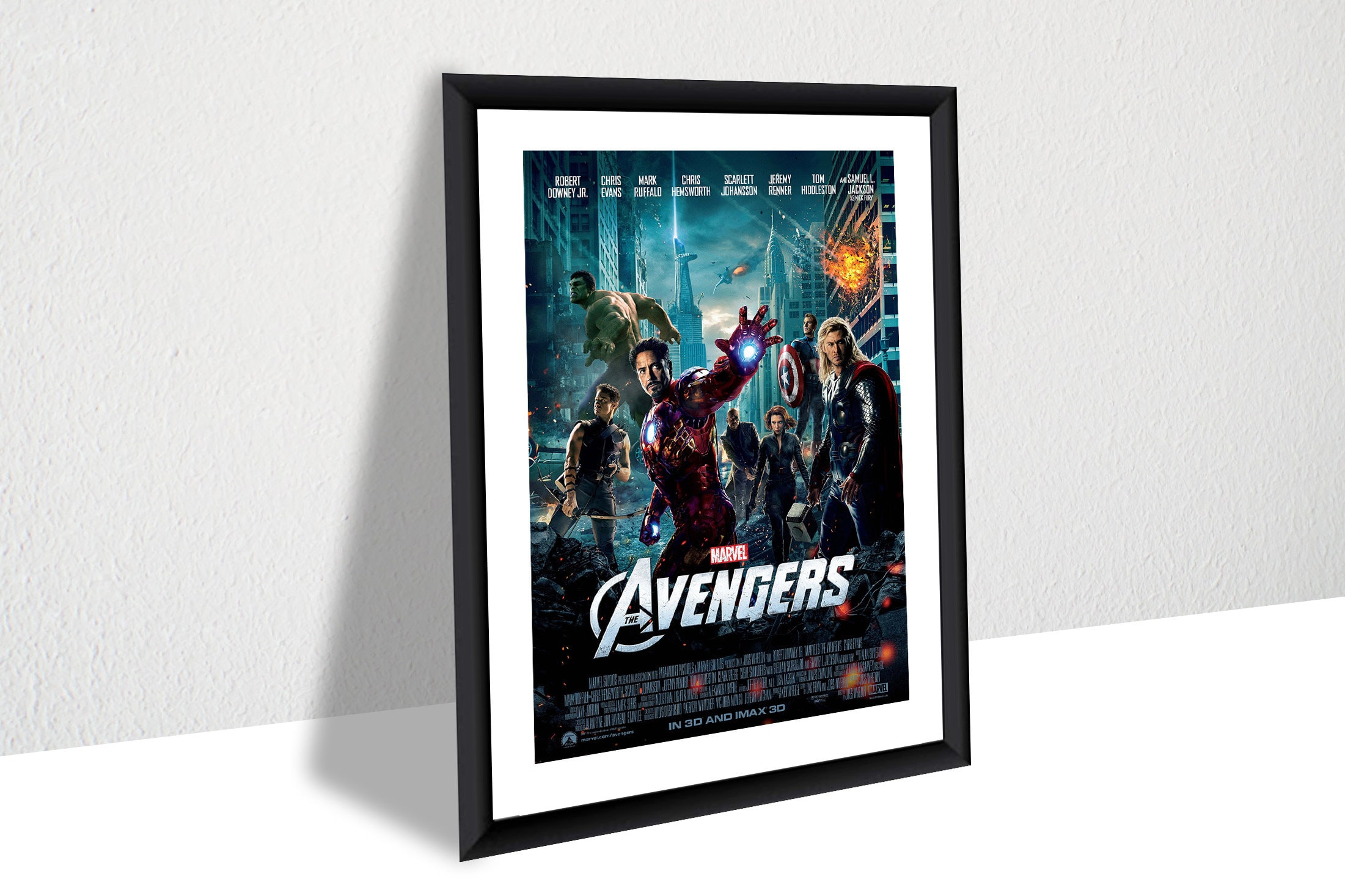 Marvel Avengers: Endgame Movie Poster, Framed, MCU, 11x17