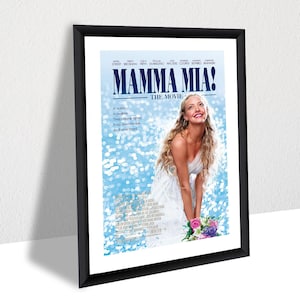 Mamma Mia Poster – ABBA Musical Film Wall Art