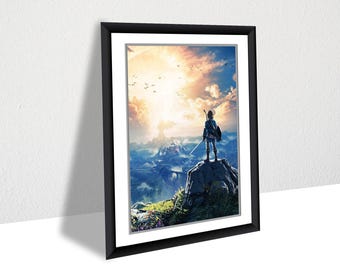 Zelda Breath of the Wild Poster – Nintendo Gamer Wall Art