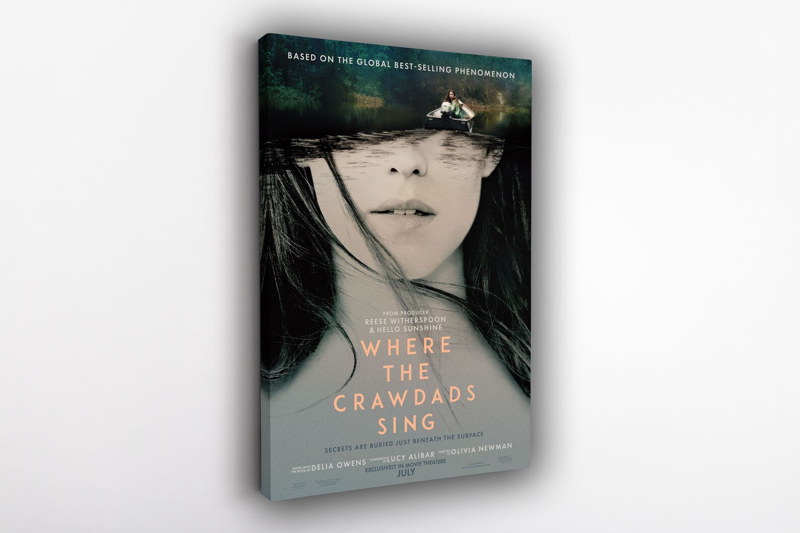 Where the Crawdads Sing Movie Poster Canvas High Quality Etsy