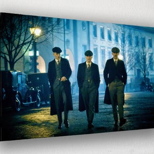 Peaky Blinders Poster – British Crime Drama TV Show Wall Art