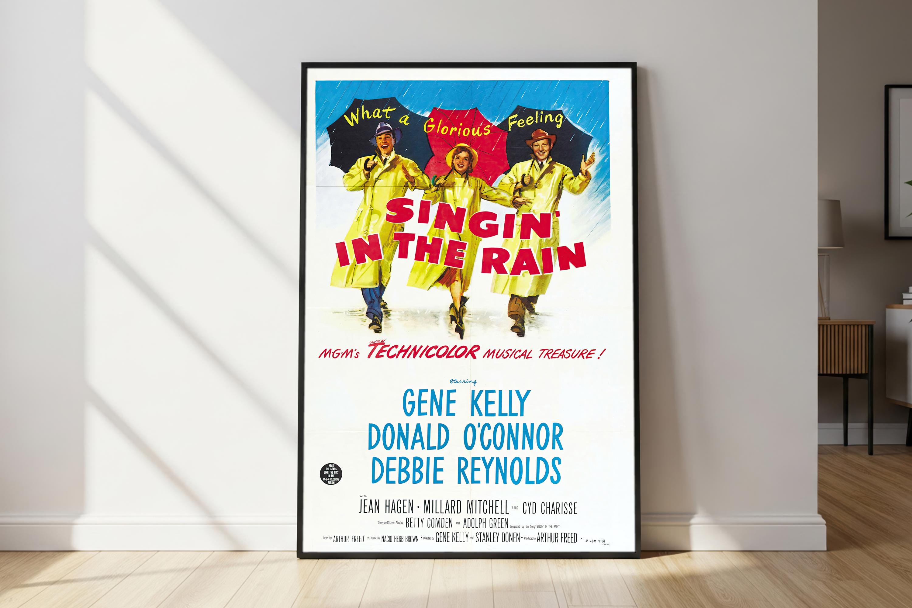 Singing in the rain poster - Etsy 日本