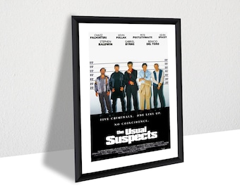 ユージュアル・サスペクツ 16x12 映画ポスター - Etsy 日本