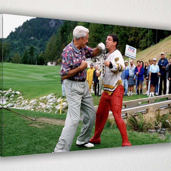 Happy Gilmore Canvas Poster Wall Art Premium | Canvas High Quality Wall Art Decor/Home Decoration POSTER or CANVAS Ready To Hang Gifts