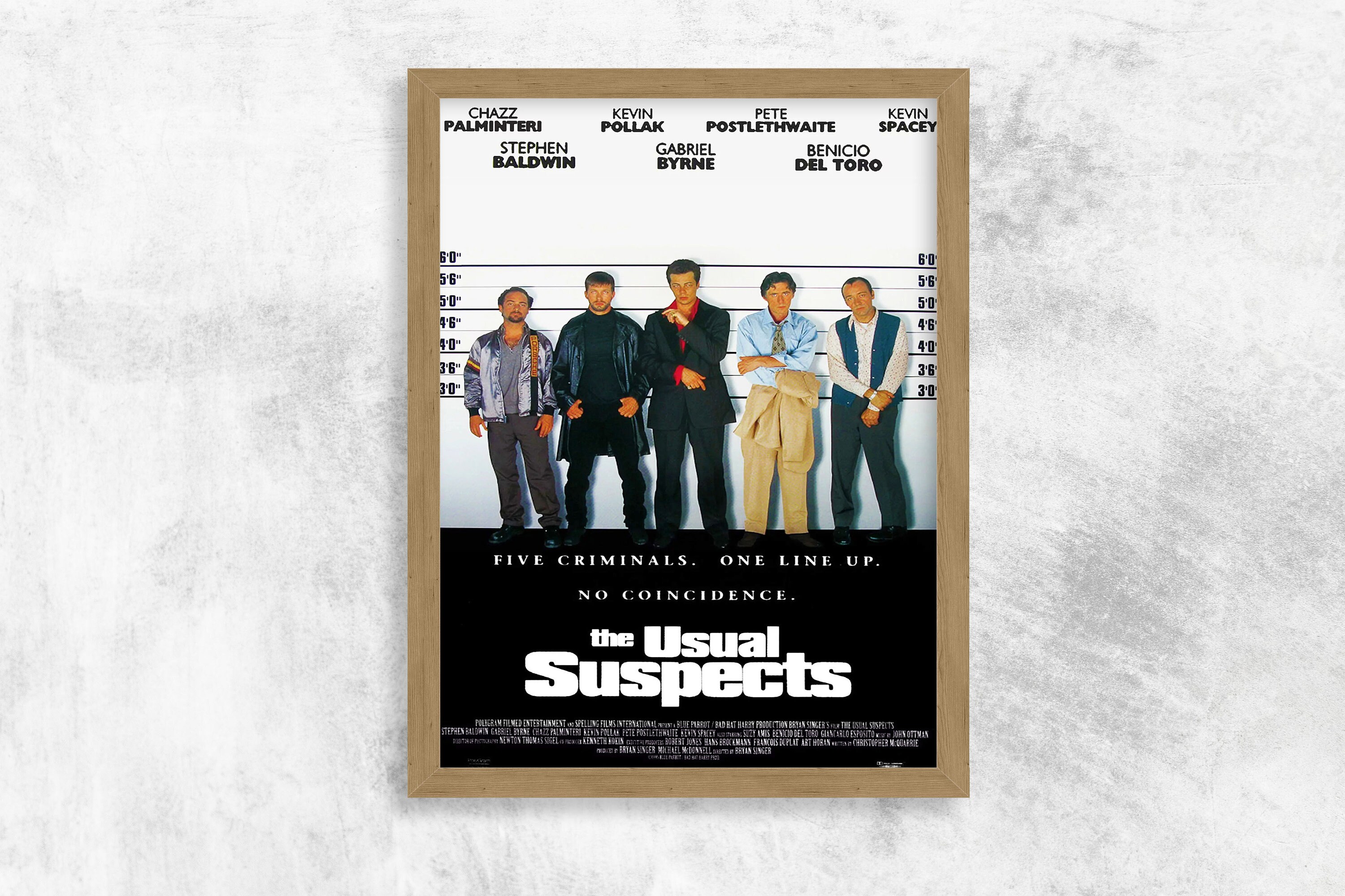 Keyser soze usual suspects' Poster, picture, metal print, paint by Lowpoly  Posters