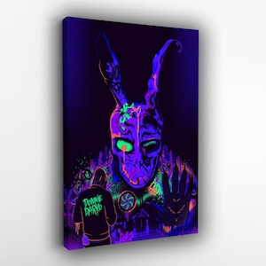 Donnie Darko Poster – Frank the Bunny Cult Film Wall Art