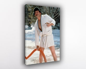 Christmas Vacation Movie Poster - Cousin Eddie Print Premium | Canvas High Quality Wall Art Decor/Home Decoration Ready To Hang Gifts