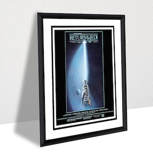 Star Wars Return of the Jedi-poster – Vintage scifi-filmmuurkunst