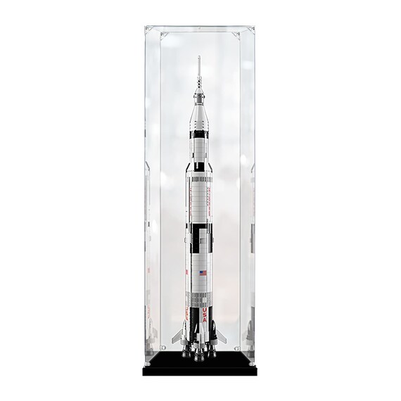 Acrylic Display Case for LEGO NASA Apollo Saturn V 92176 Vertical Etsy Canada