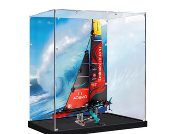 Acrylic Display Case for Emirates Team New Zealand AC75 Yacht