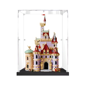 Acrylic LEGO Display Case for LEGO® Beauty and the Beast Castle 43263