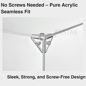 Acrylic Display Case For The Black Pearl 4184 Brick Model, Crystal, Dust Protection | 24X12X22 In image 5